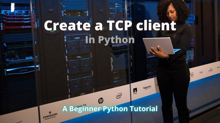 Create a TCP client