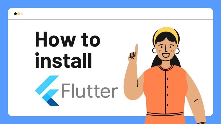 How to install Flutter on WIndows - Thumbnail