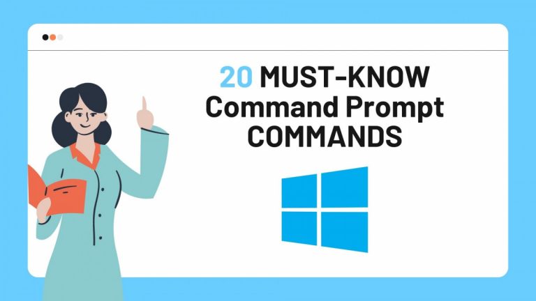 Must know command prompt commands thumbnail