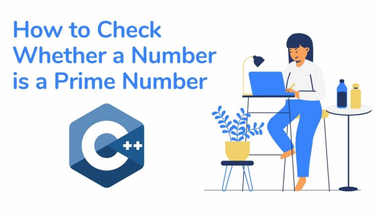 C++ check whether a number is a prime number thumbnail